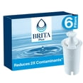 thumbnail image 1 of Filtro de agua Brita Plus de alta densidad sin BPA, 6 filtros, 1 of 9