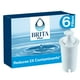 thumbnail image 1 of Filtro de agua Brita Plus de alta densidad sin BPA, 6 filtros, 1 of 9