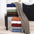 thumbnail image 3 of Lavish Home 6-Piece 100% Cotton Complete Bath Towel Set, Blue, 3 of 4
