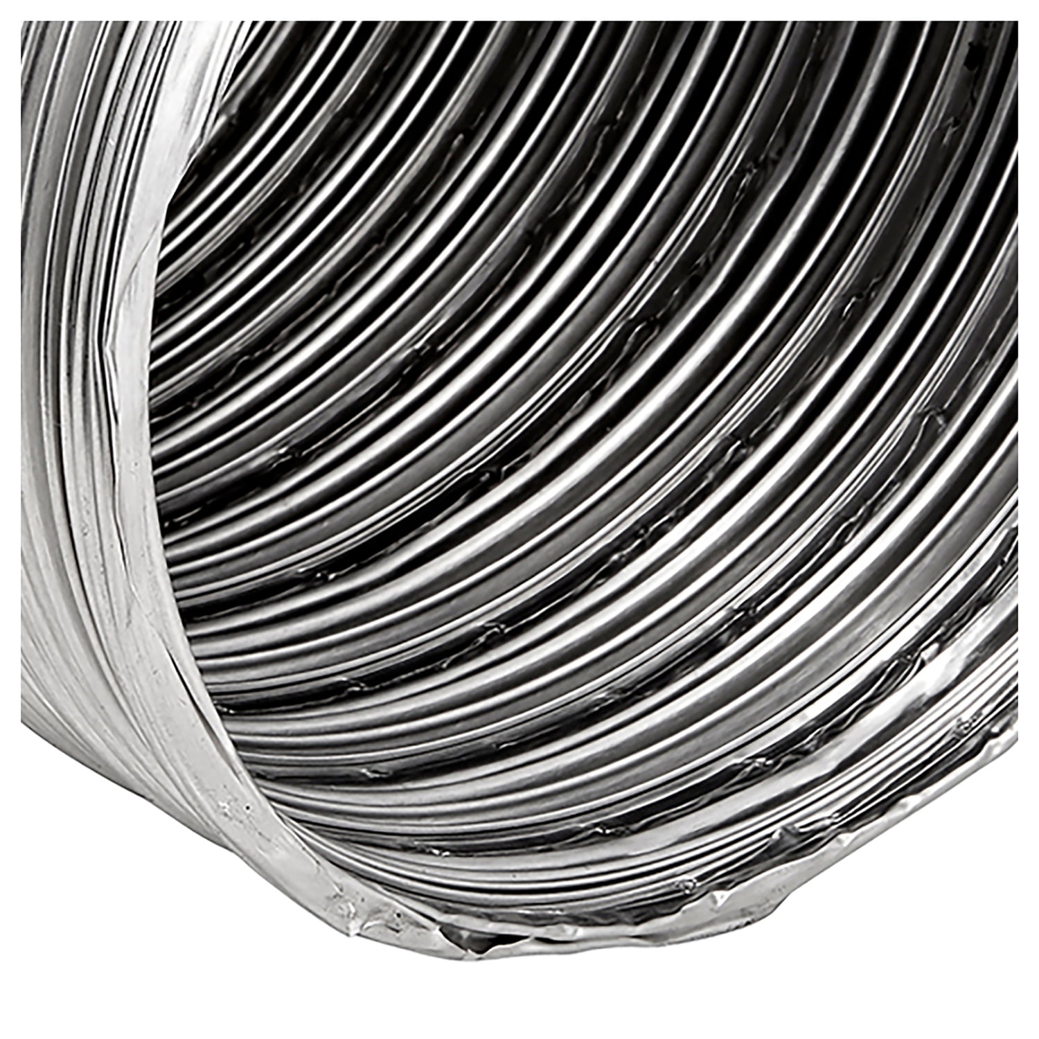 Lambro 8-Ft. T-LOCK UL Class 0 HVAC Semi-Rigid Air Duct, 302FUL (4 In.), 302FUL