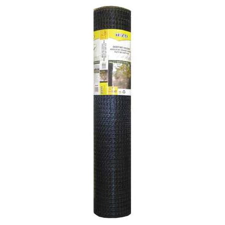 Deer Fence 7 ft. H 100 ft. L Black