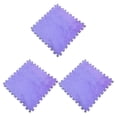 thumbnail image 1 of QualitChoice Soft EVA Foam Pattern Mat Pad Floor Crawling Rugs Baby Children Toy Games purple 3Set, 1 of 6