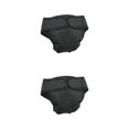 thumbnail image 2 of kurtrusly Physiological Pants For Dogs Experience And With These Tailored Pants Reusable Classic Black XL 2Set, 2 of 6
