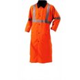 thumbnail image 3 of Rothco Parka de Pluie Réversible Réfléchissante - Noir / Orange, Moyen, 3 of 3