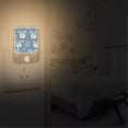 thumbnail image 2 of Yayeee LED Night Lights with Motion Detectors Auto Dusk to Dawn Light Sensors, 2 Pack, Blue Bears, 2 of 7