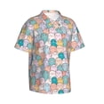 thumbnail image 2 of Haiem Colorful Cute Pig Printed Hawaiian Shirt for Men - Men’s Casual Beach Summer Shirts - Stretch Fabric with Modern Fit-Medium, 2 of 9