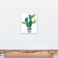 thumbnail image 4 of Creative Products Pink Prickle Cactus 11x14 Canvas Wall Art, 4 of 5