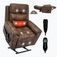 thumbnail image 6 of LiviNest Power Lift Recliner Chair: Dual Motor Massage Chair with 8-Point Vibration & Lumbar Heating - Infinite Position Adjustable Home Office Chair for Chronic Back Pain Relief & Full Body Relaxati, 6 of 6
