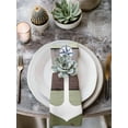 thumbnail image 2 of Nautical Anchor Cloth Napkins Set of 4 Reusable Dinner Napkins, Farmhouse Sage Green Brown Wooden Grain Cocktail Napkin Washable Table Napkins for Wedding/Holiday Party/Baby Shower 20"x20", 2 of 7