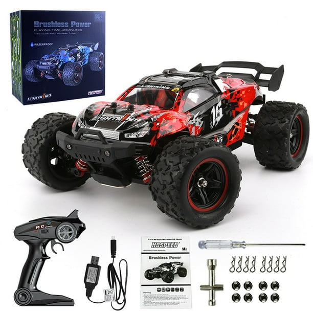 Transer Remote Control Car 1:18 RC Cars 2.4Ghz 4WD 60Km/h RC Alloy Truck Remote Control Car Off