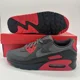 thumbnail image 2 of Nike Air Max 90 Black Smoke Gray Red Sneakers DM0029-007 Mens Sizes BRAND NEW, 2 of 6
