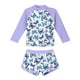 thumbnail image 1 of Odeerbi 2-10 Años Traje de Baño de Manga Larga Con Lycra Para Niñas Dos Piezas Traje de Baño de Entrenamiento Hawaiano Traje de Baño Con Estampado Floral Bañador Con Lycra Para Niñas, 1 of 3