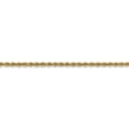 thumbnail image 3 of 14k Yellow Gold 24 Inch 2.5mm Rope Chain Necklace Pendant Charm, 3 of 9