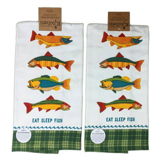 fish kitchen towels