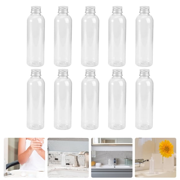 OULII 15Set Empty Bottle Aluminum Cap Bottle Refillable For Women Outdoor Activities
