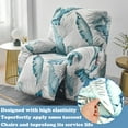 thumbnail image 7 of LQCrafK 4PCS Recliner Slipcover Set with Pocket for Lazy boy Chair Polyester Single Reclining Cover Anti Slip Stretch Sofa Slipcover for Room, 7 of 7