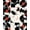 Black White Red, Pattern 9, variant on ODIKA Vinyl Record Minimalist Retro Music Disc Concentric Groove Rings for Home Office, Gaming Room, Under Desk, Non-Slip Chair-Friendly
