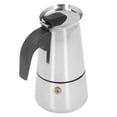 thumbnail image 3 of Pot Classic Coffee Pot Stainless Steel Manual Classic Cafe Moka Cafe Pot Maker for  Use, 3 of 8