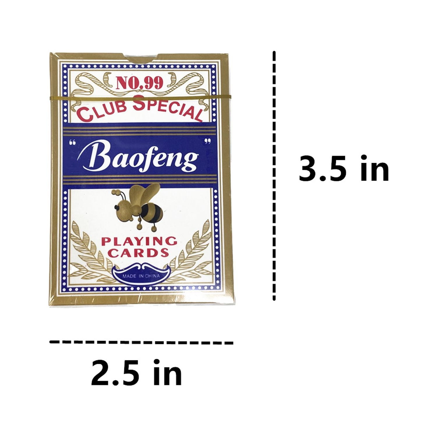 24 Pack of Playing Cards, Poker Size Standard Index Baofeng Player's Board Game