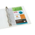 Avery Clear Business Card Organizer Pages for 5.5" x 8.5" Mini Binders