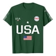 thumbnail image 6 of Dwelliawo 250 Anniversary Usa Shirt 250th Patriotic 1776-2026 Shirt American Flag Pullover 250 Anniversary Usa America Independence T Shirt Pullover Dark Green 3XL, 6 of 6