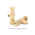 thumbnail image 2 of R410A Refrigerant Charging Valve 1/4 Inches - 5/16 Inches Copper Control Valves Copper and Fluorine Safety Valve, 2 of 7