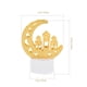 thumbnail image 2 of Decorative Lamp Ramadan Party Eid LED Candle Lamp Castle Shape Golden Iron Plastic for Home Decoration 1Set, 2 of 4