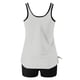thumbnail image 4 of Trajes de baño tankini para mujer Trajes de baño de dos piezas con espalda de tiras sólidas conservadores para mujer Traje de baño de dos piezas para mujer, 4 of 5