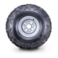 thumbnail image 2 of WANDA 24x11-10 Mud ATV Tire Wheel Assembly with 4/110mm PCD Silver Wheel 10245, PK 2, 2 of 4
