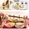 thumbnail image 4 of Zhuge cucharas de café, minicucharas de postre, cucharillas de té, mango esmerilado de acero inoxidable para postre, té, café, helado, pastel, sopa, 5,9 x 1,2 pulgadas, 4 colores, 4 of 4