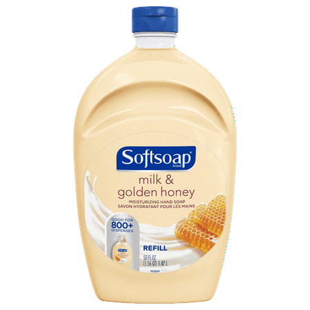 (2 pack) Softsoap Liquid Hand Soap Refill, Milk & Golden Honey, 50 (Best Smelling Liquid Hand Soap)
