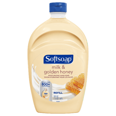 Refreshing Hand Wash - (2 pack) Softsoap Liquid Hand Soap Refill, Milk & Golden Honey, 50 Oz