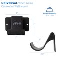 thumbnail image 2 of VIVO Universal Video Game Controller Wall Mount for Playstation, Xbox, and More, 2 of 2