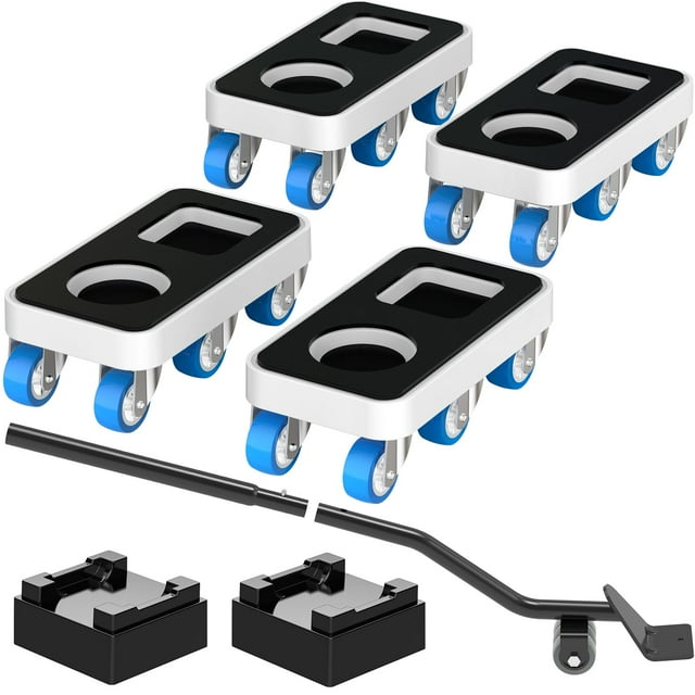 Mueble Dolly Kiss Core con doble ranura, 6 ruedas, 430 kg