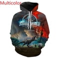 thumbnail image 4 of Sudadera con capucha con estampado 3D de Jurassic Park para hombre y mujer, sudadera informal de moda, jersey con capucha, camisetas de películas Harajuku, 4 of 5