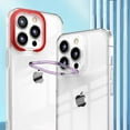 thumbnail image 5 of Compatible with iPhone Case,Classic Clear Camera Ring Stand Holder Kickstand Protection Shockproof Cover Phone Case (Purple,iPhone 12), 5 of 7
