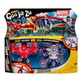 thumbnail image 3 of Heroes of Goo Jit Zu Marvel Verse Collider Pack, Red Hulk Versus Captain America, Ages  4+, 3 of 10