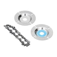 thumbnail image 1 of Hoja De Motosierra, Disco De Cadena De Amoladora Angular Resistente Al Desgaste De 7 Dientes 14000 Rpm Circular Preciso Para Moldear Para Cortar ANGGREK Tarjeta azul, 1 of 8