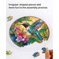 thumbnail image 2 of Colorful Acrylic Puzzle Pendant Home Puzzle Decoration Gift Giving, 2 of 6