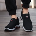 thumbnail image 5 of YUDAI Men's Slip-On Walking Shoes – Non-Slip, Breathable Mesh Sneakers for Gym, Workout & Everyday Wear, 5 of 6