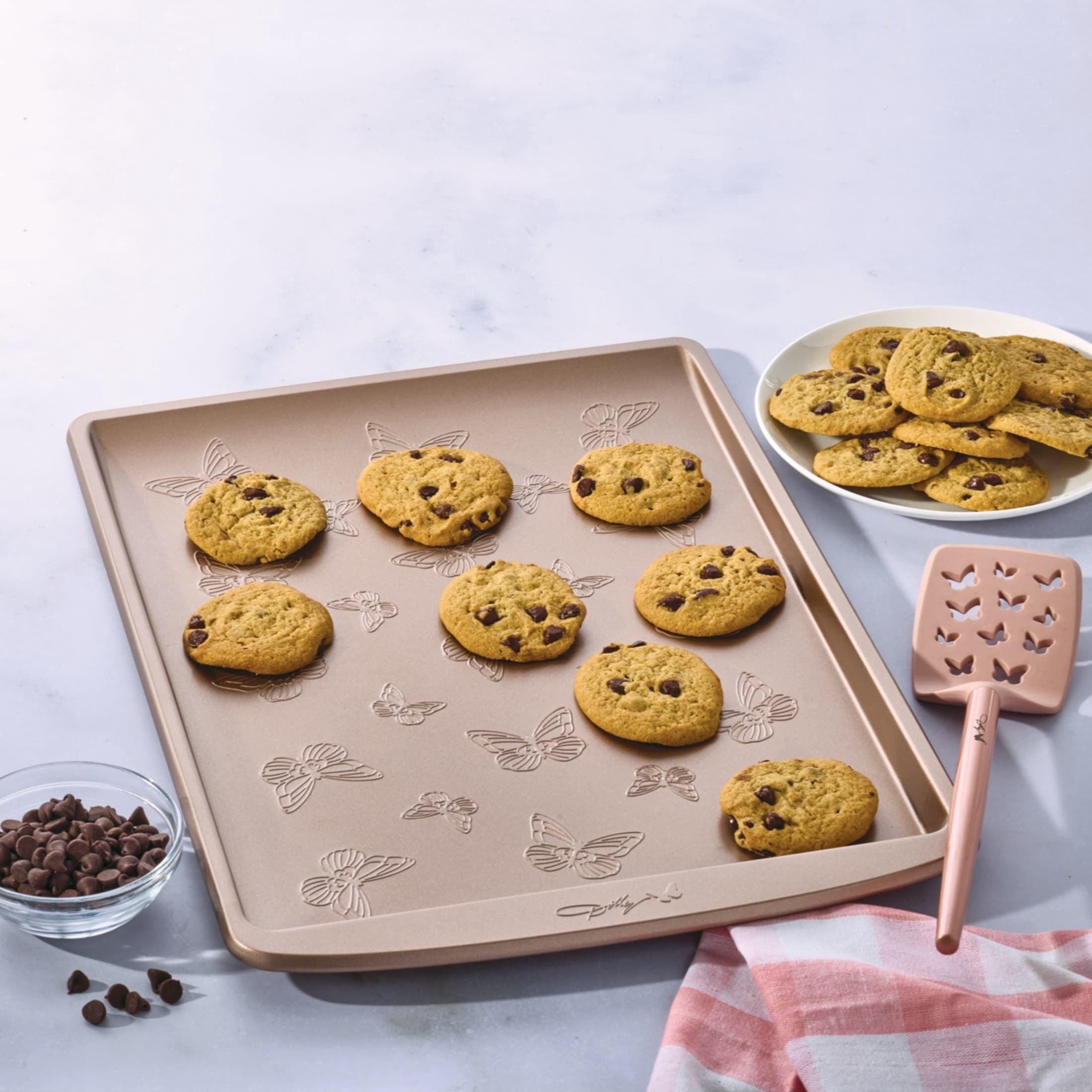Dolly Parton Butterfly Stamp Carbon Steel Non-Stick Cookie Slider