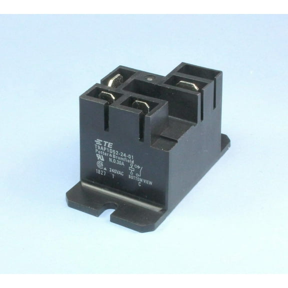 30A Relay, 24V Battery , T9AP1D52-24-01,Golf Carts, Potter Brumfield, TE