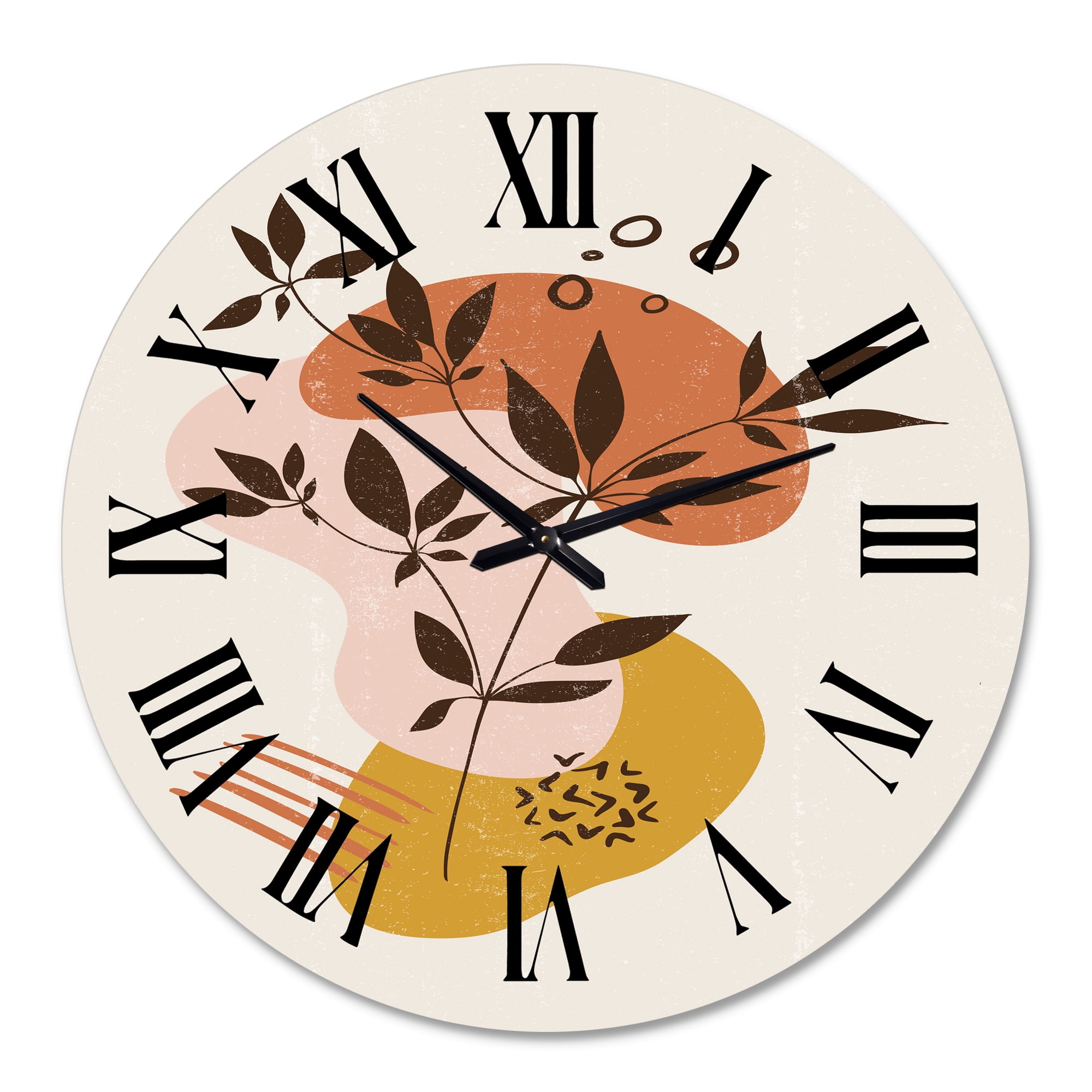Designart 1 in Modern,Contemporary Wall Clock