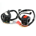thumbnail image 2 of Interruptor de control del manillar, 2 interruptores de arranque eléctricos universales de 7/8'' para accesorios de motocicletas, elegantes y modernos, 2 of 9