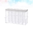 thumbnail image 3 of Creative Double-outlet Lid 6-case Seasoning Boxes Set with Tray Transparent Condiment Containers Spice Shakers (Ivory), 3 of 8