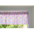 thumbnail image 2 of Cotton Window Valance Animal Print 58 Inch Wide Ducks and Stars Pink, 2 of 2