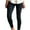 Black, variant on Fall Winter Pants for Women Plus Size Soft Women Lady Skinny Pants High Waist Stretch Slim Pencil Trousers Green L