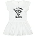 thumbnail image 3 of Inktastic Handpicked for Earth By My Tio in Heaven with Angel Wings Girls Toddler Dress, 3 of 5