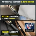 thumbnail image 4 of Loheer Handheld Vacuum Cordless, Portable Car Vacuum Cleaner, 16KPA Powerful Suction for Car Home Pet, 4 of 8