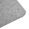 thumbnail image 2 of Alfombrilla de ratón de poliéster de 68 x 33 cm para mesa de oficina, alfombrilla para ordenador portátil, alfombrilla antiestática para PC, color gris claro, 2 of 6